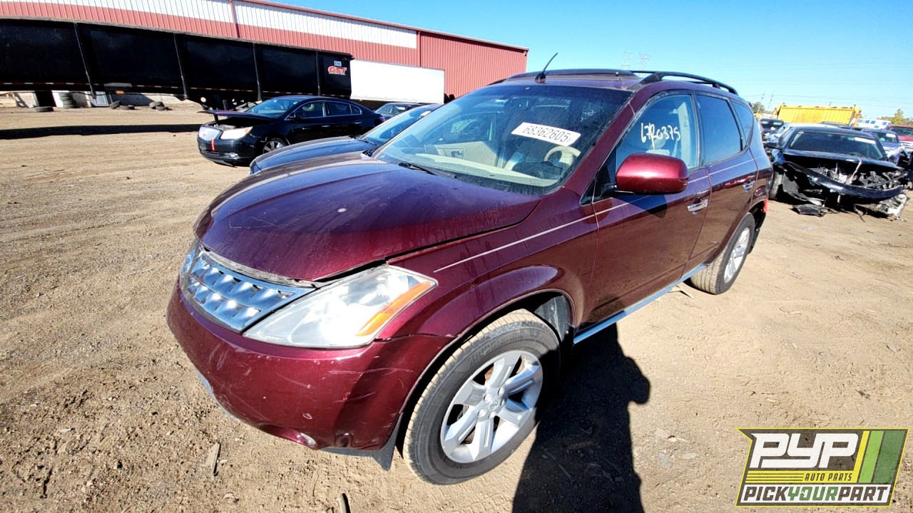2007 NISSAN MURANO available for parts