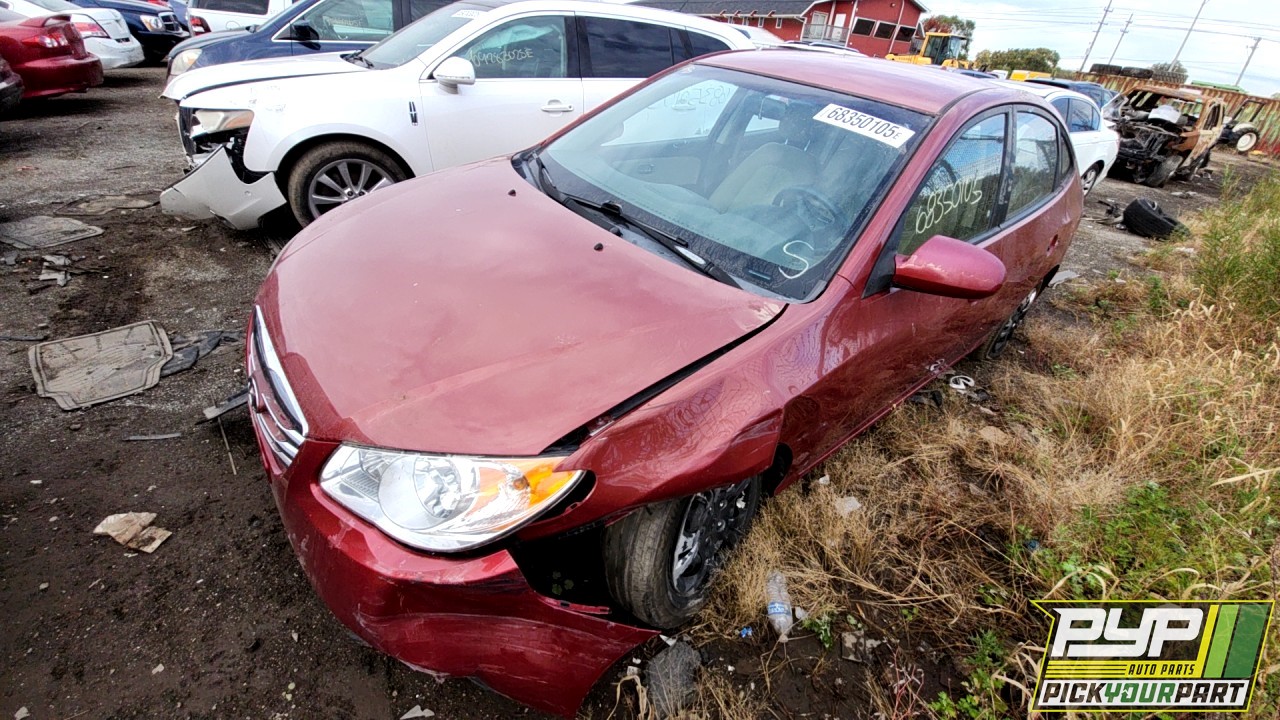 2010 HYUNDAI ELANTRA partes disponibles