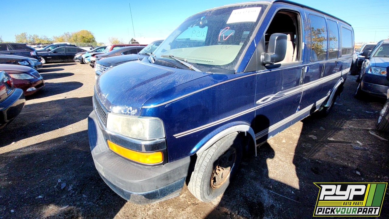 2003 CHEVROLET EXPRESS 1500 partes disponibles