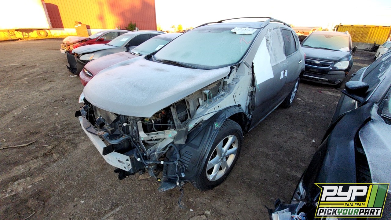 2010 NISSAN MURANO partes disponibles
