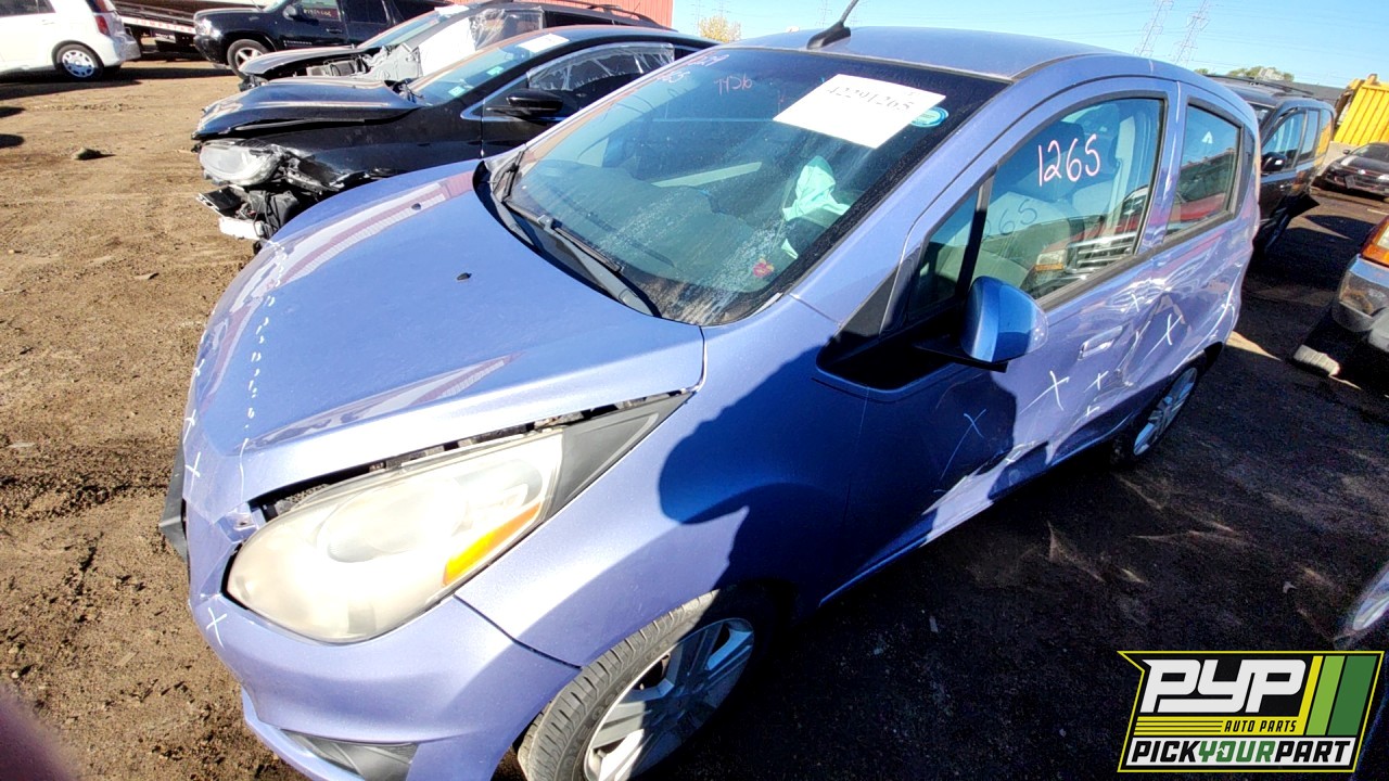 2014 CHEVROLET SPARK partes disponibles