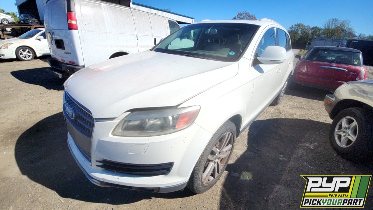 2007 AUDI Q7 partes disponibles
