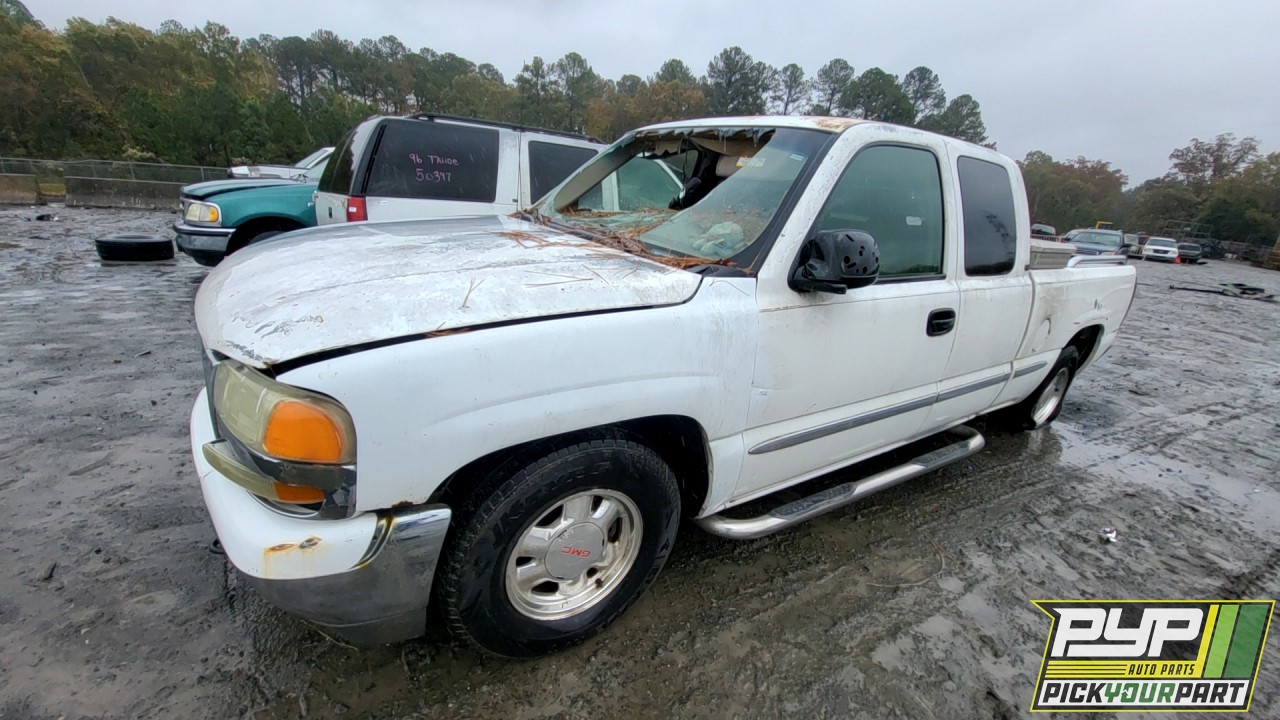 2002 GMC SIERRA 1500 available for parts