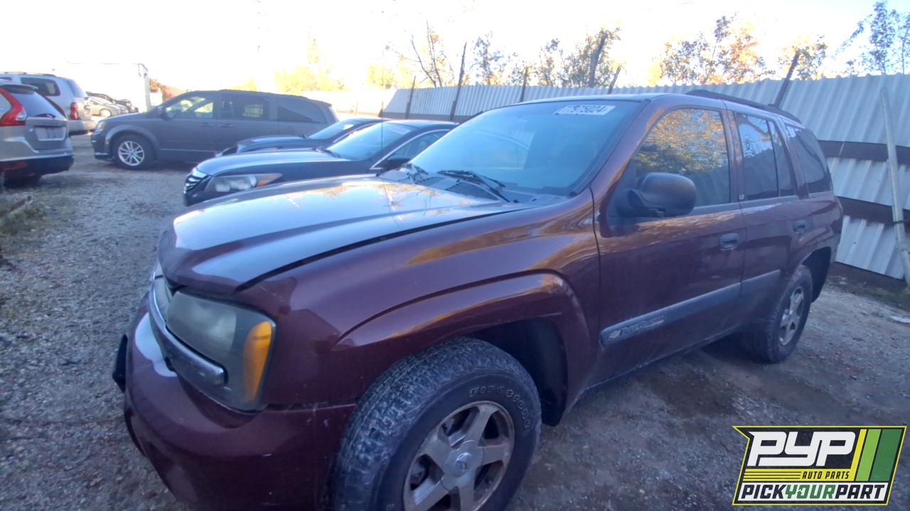 2004 CHEVROLET TRAILBLAZER partes disponibles