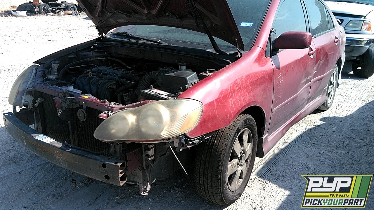 2007 TOYOTA COROLLA available for parts