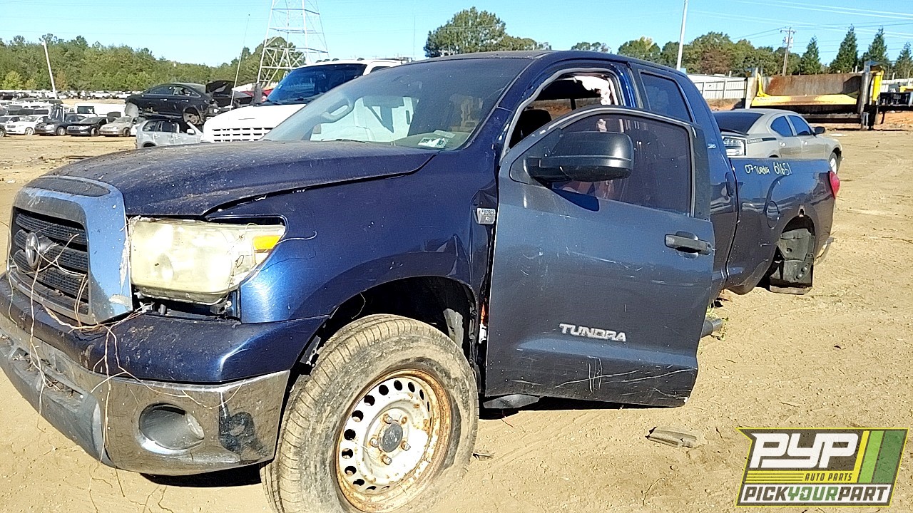 2007 TOYOTA TUNDRA partes disponibles