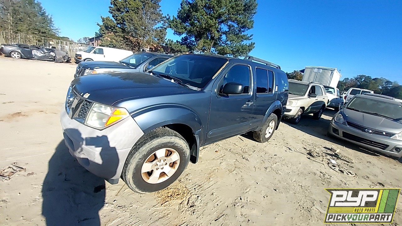 2006 NISSAN PATHFINDER partes disponibles