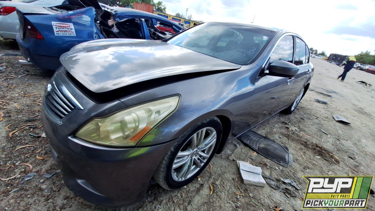 2013 INFINITI G37 partes disponibles