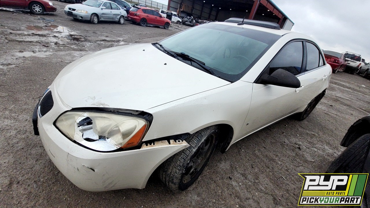 2008 PONTIAC G6 partes disponibles