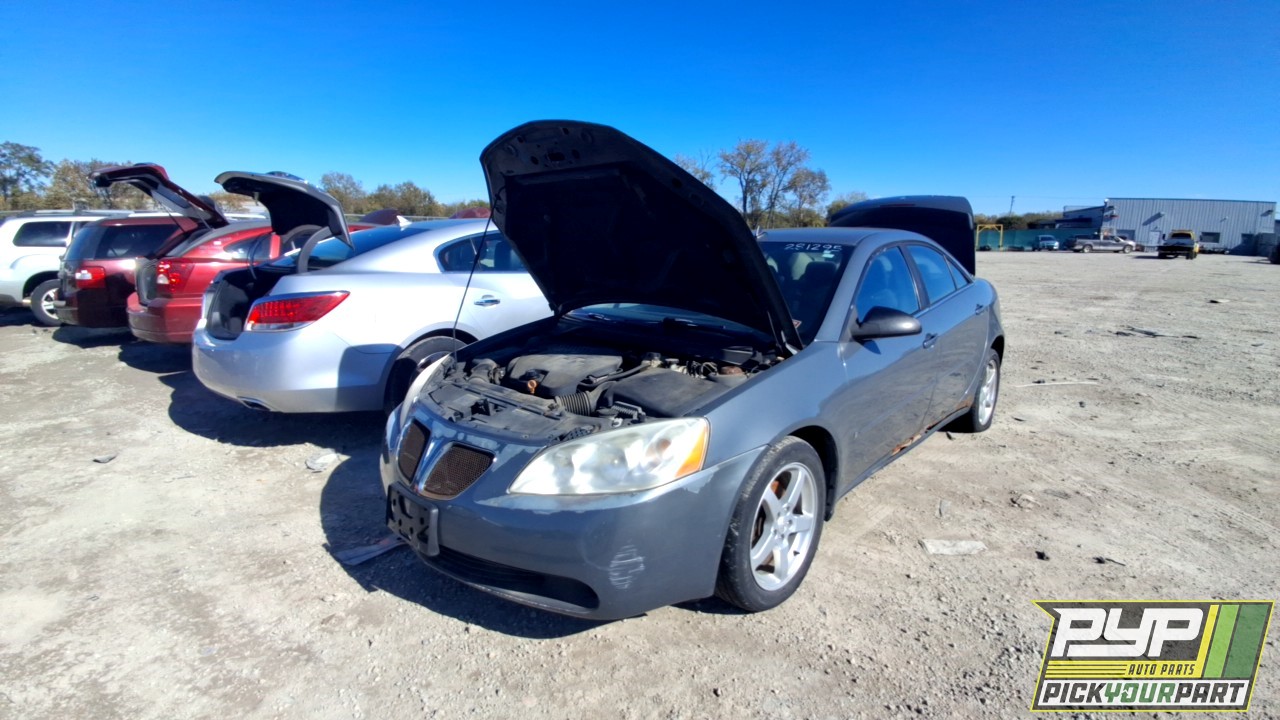 2008 PONTIAC G6 partes disponibles