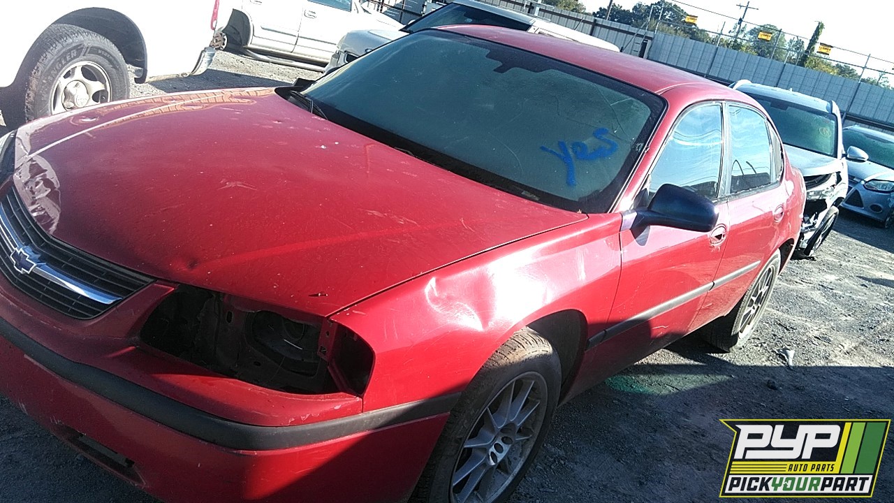 2004 CHEVROLET IMPALA available for parts