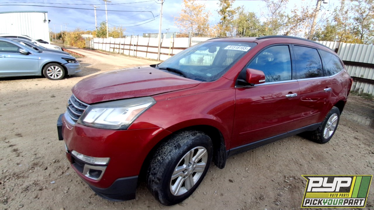2014 CHEVROLET TRAVERSE partes disponibles