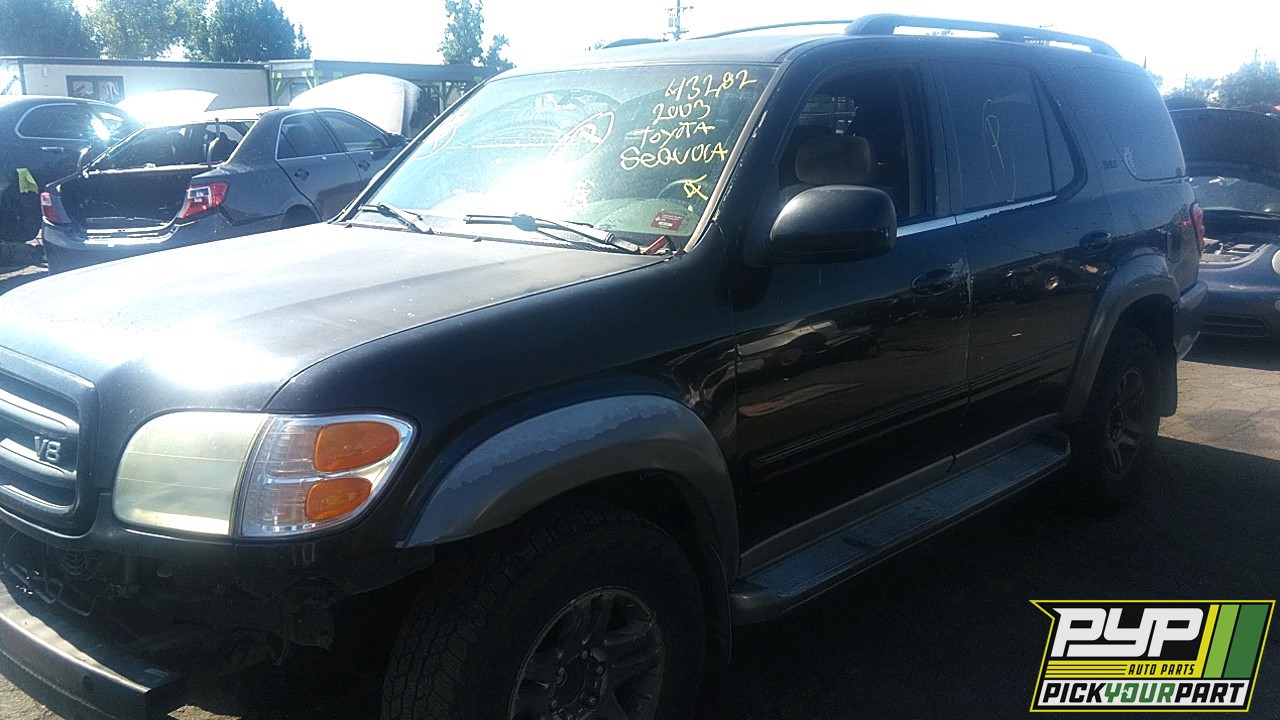 2003 TOYOTA SEQUOIA partes disponibles