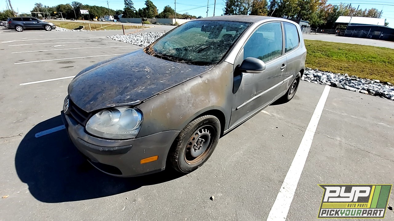 2007 VOLKSWAGEN RABBIT partes disponibles
