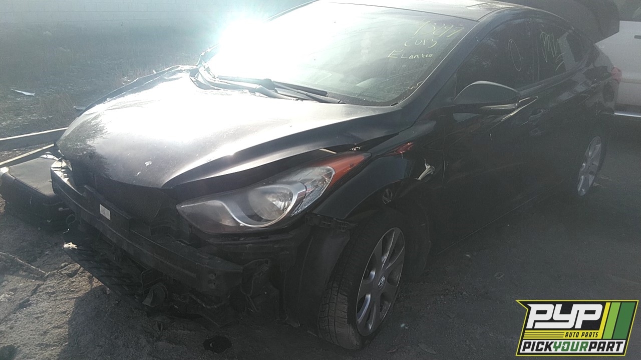 2013 HYUNDAI ELANTRA partes disponibles
