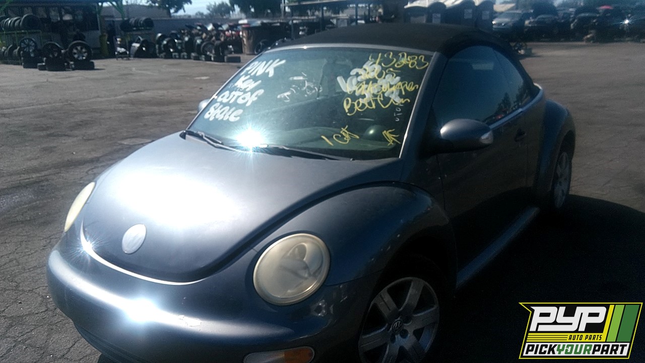 2005 VOLKSWAGEN BEETLE partes disponibles