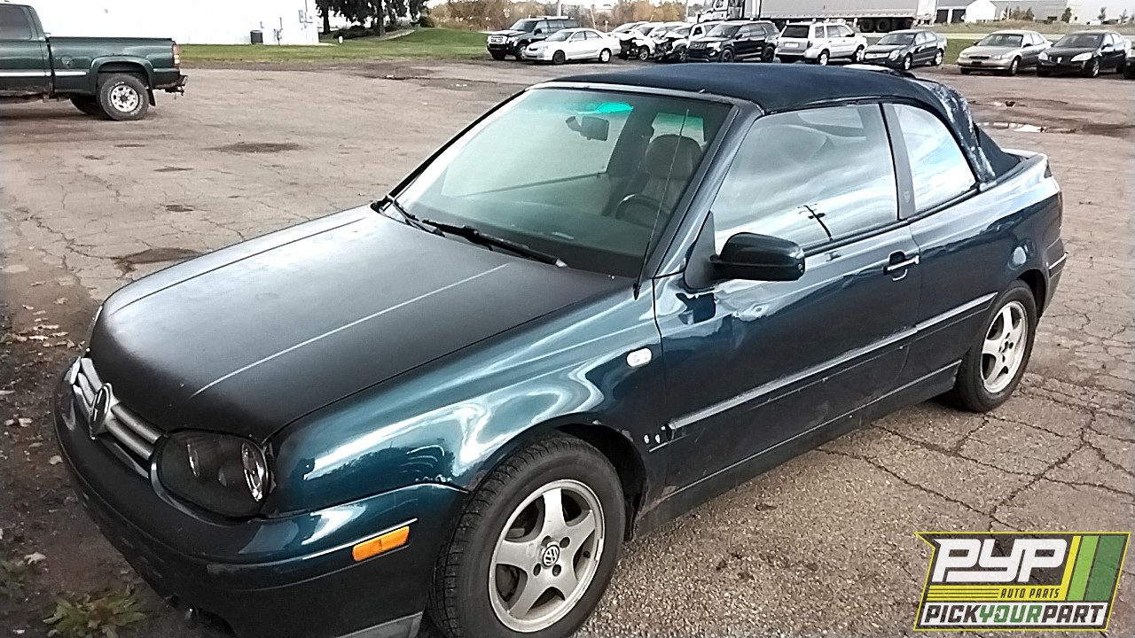 2000 VOLKSWAGEN CABRIO available for parts
