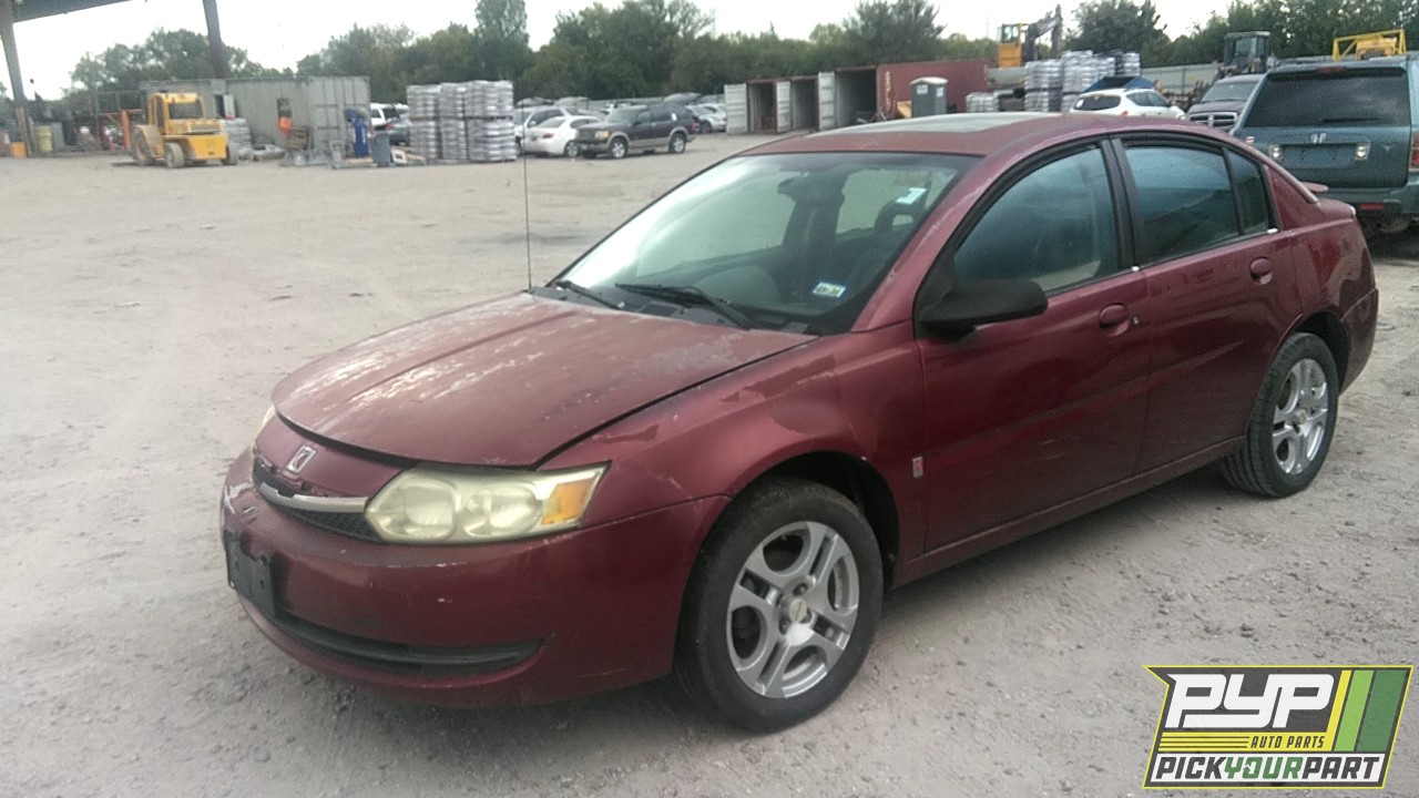 2004 SATURN ION partes disponibles