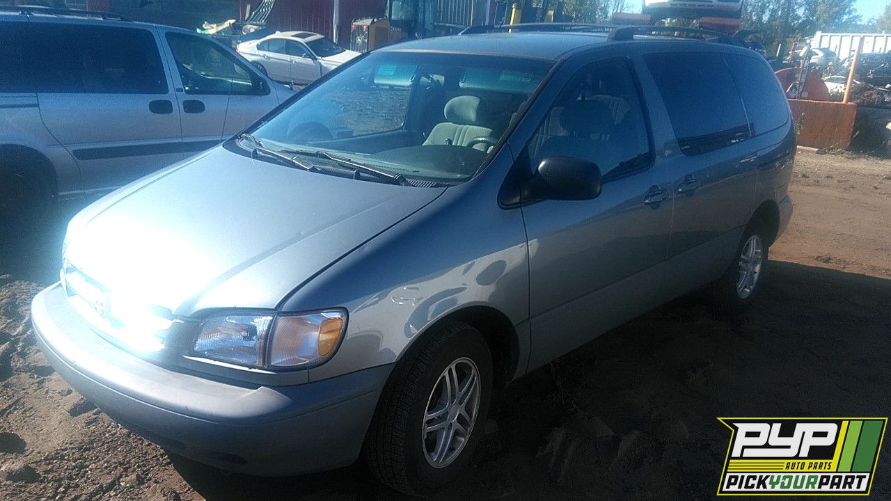2000 TOYOTA SIENNA partes disponibles