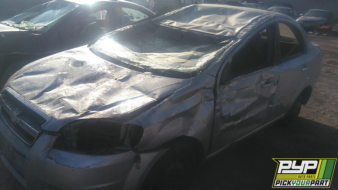 2010 CHEVROLET AVEO partes disponibles