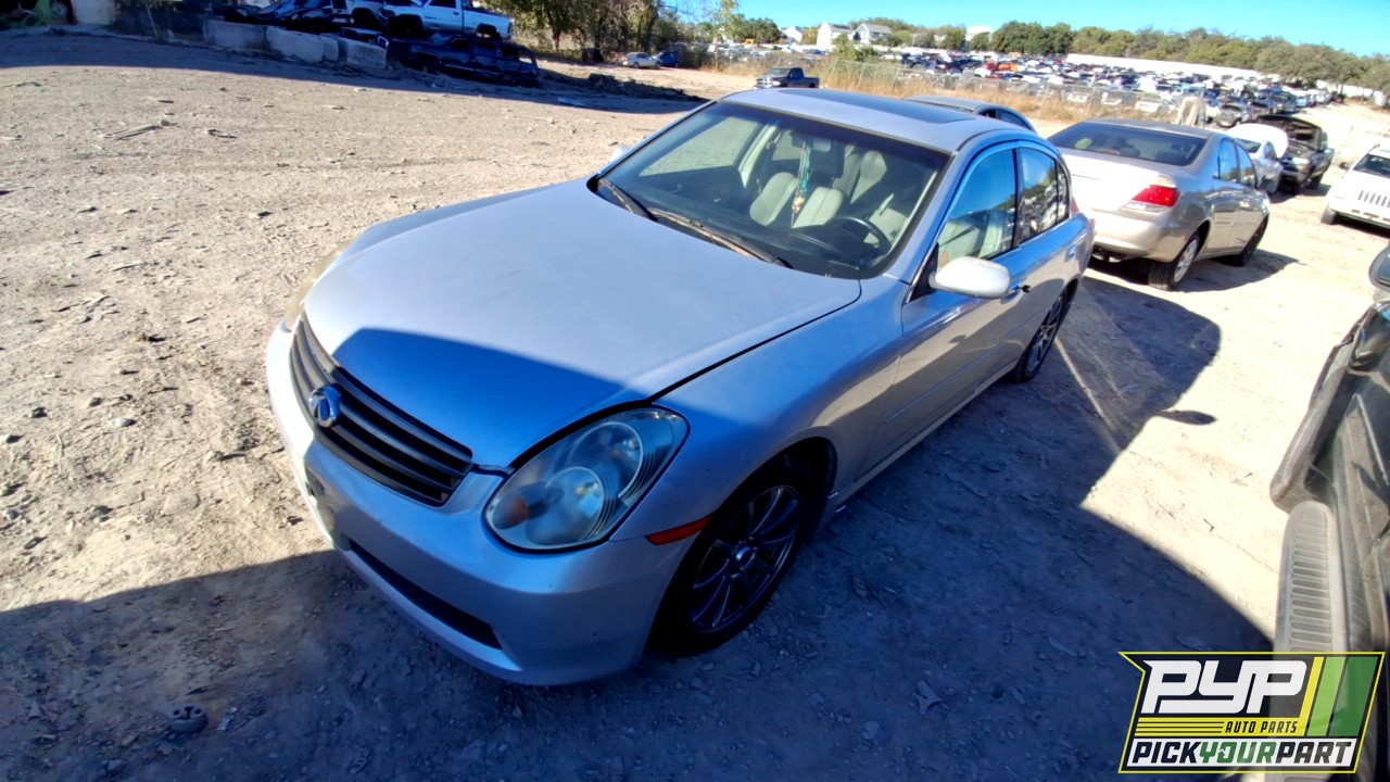 2006 INFINITI G35 available for parts