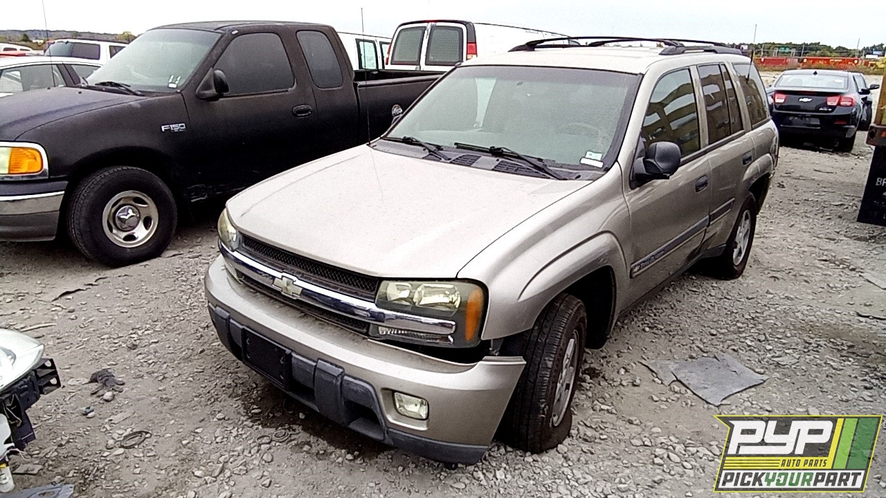 2002 CHEVROLET TRAILBLAZER partes disponibles