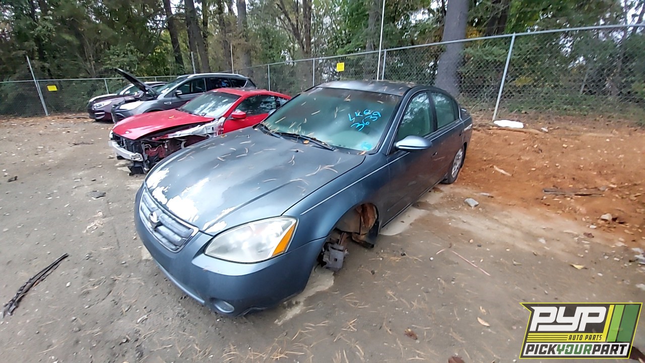 2002 NISSAN ALTIMA partes disponibles