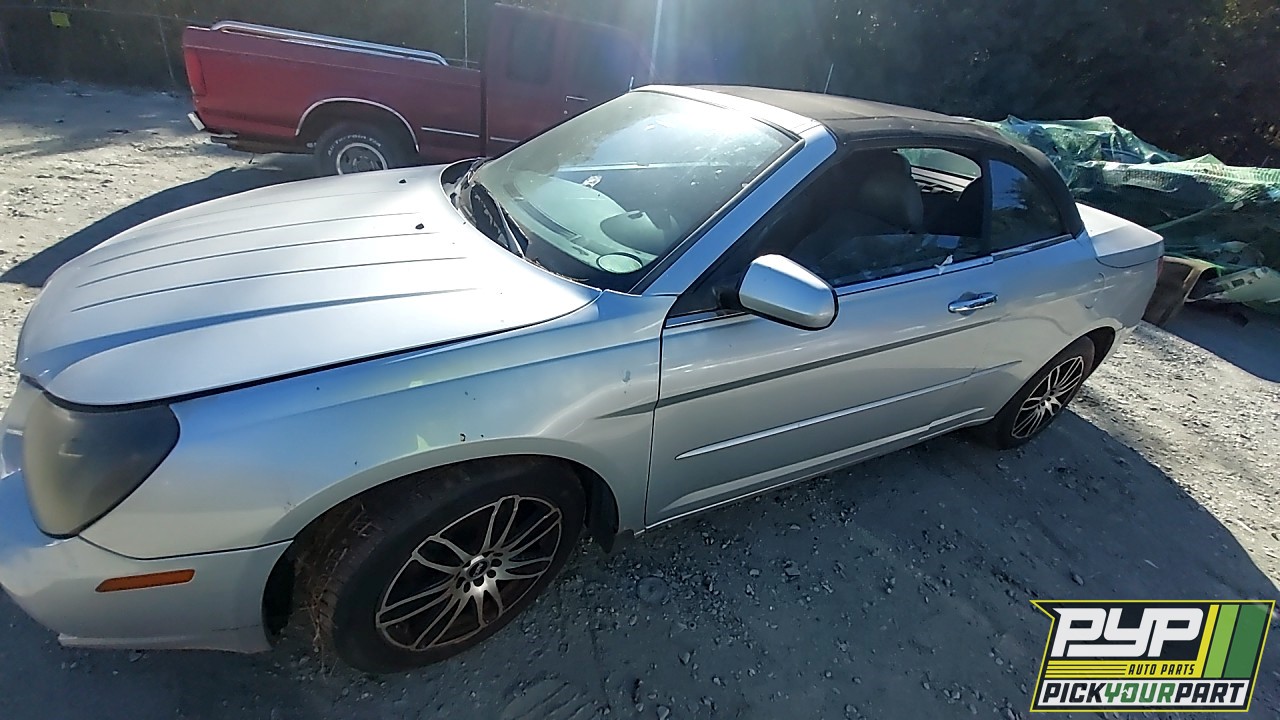 2008 CHRYSLER SEBRING partes disponibles