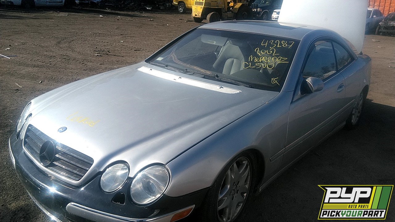 2002 MERCEDES-BENZ CL500 partes disponibles