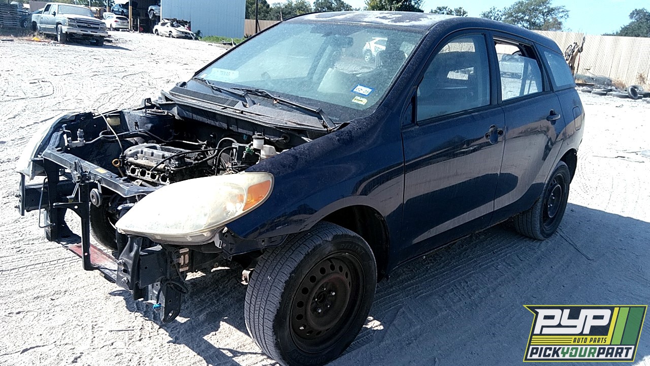 2003 TOYOTA MATRIX partes disponibles