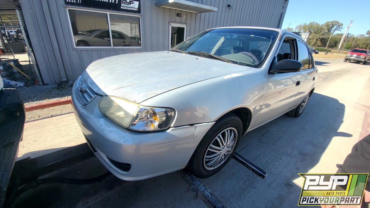 2001 TOYOTA COROLLA available for parts