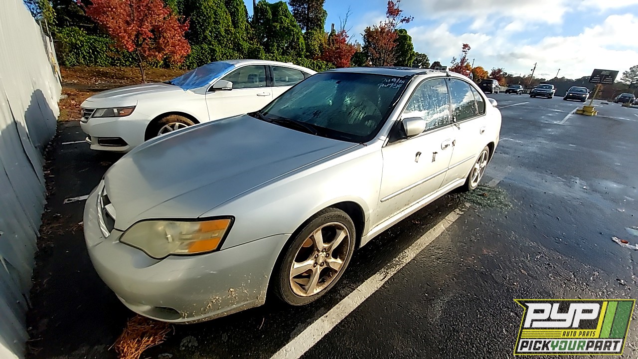 2007 SUBARU LEGACY partes disponibles
