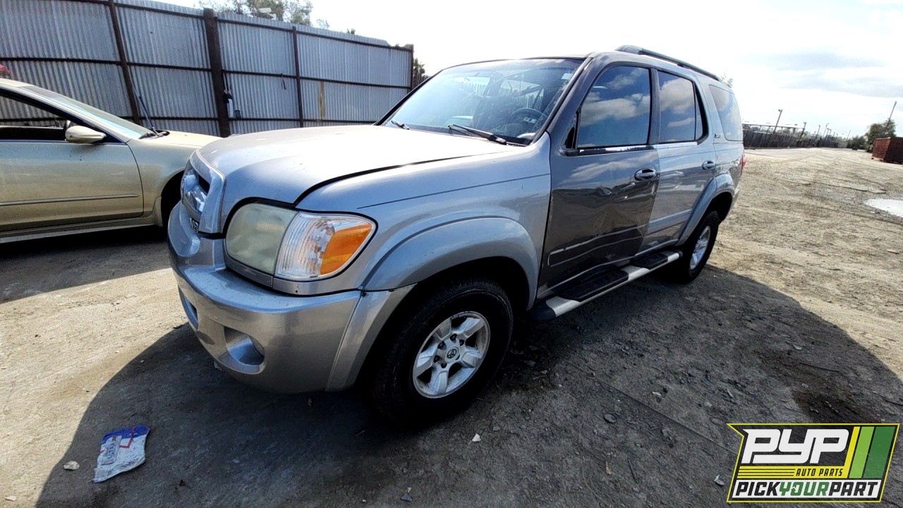 2005 TOYOTA SEQUOIA partes disponibles