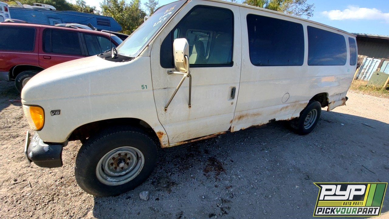 2002 FORD E-350 ECONOLINE CLUB WAGON partes disponibles