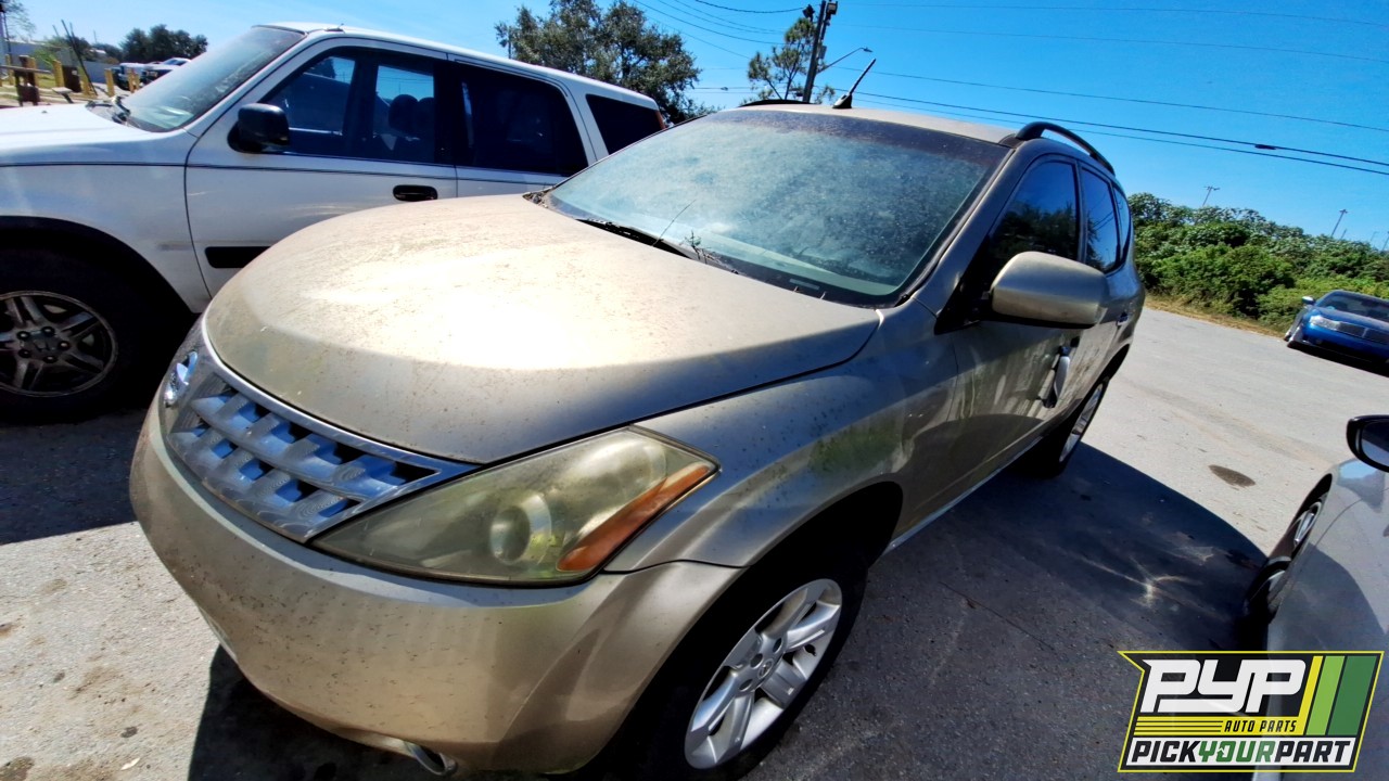 2006 NISSAN MURANO partes disponibles