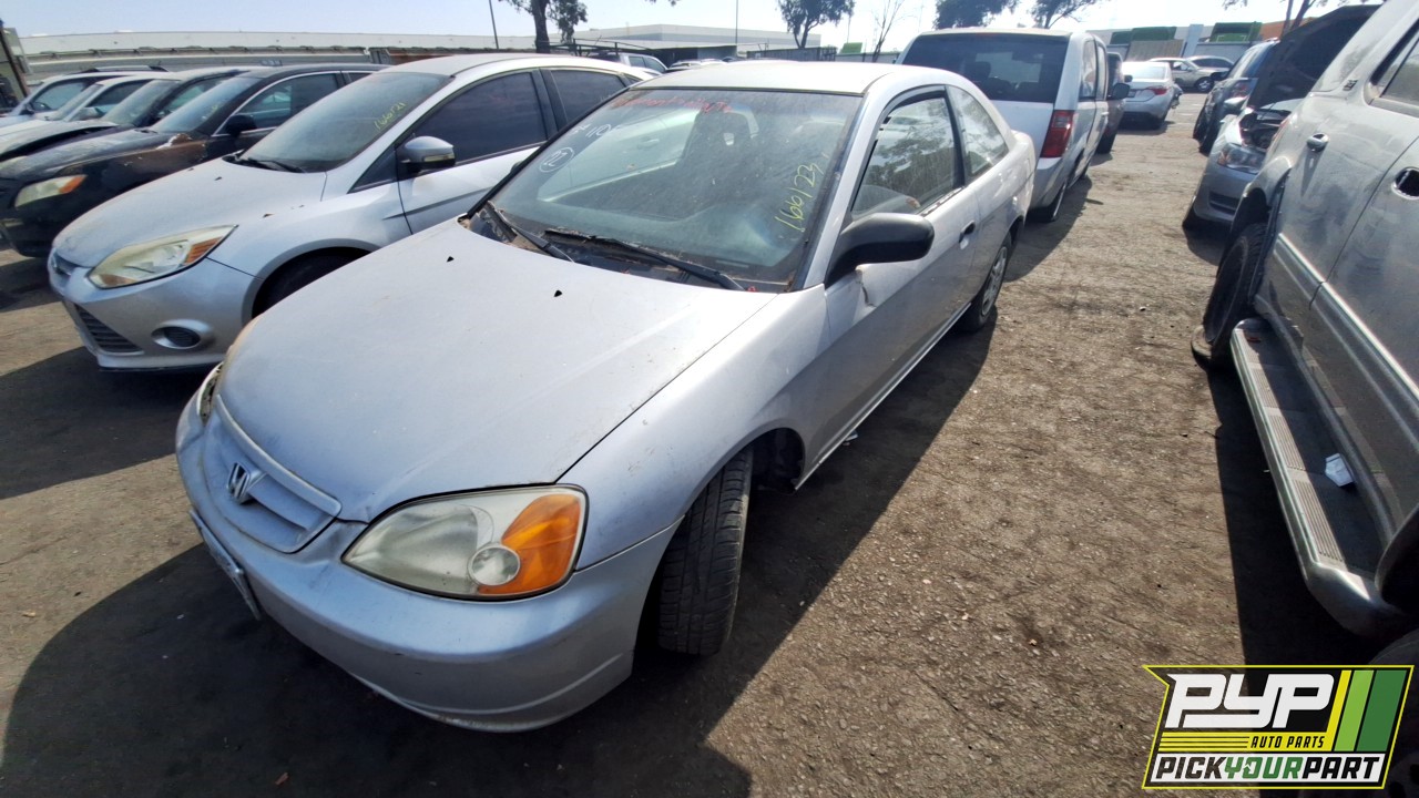 2001 HONDA CIVIC partes disponibles