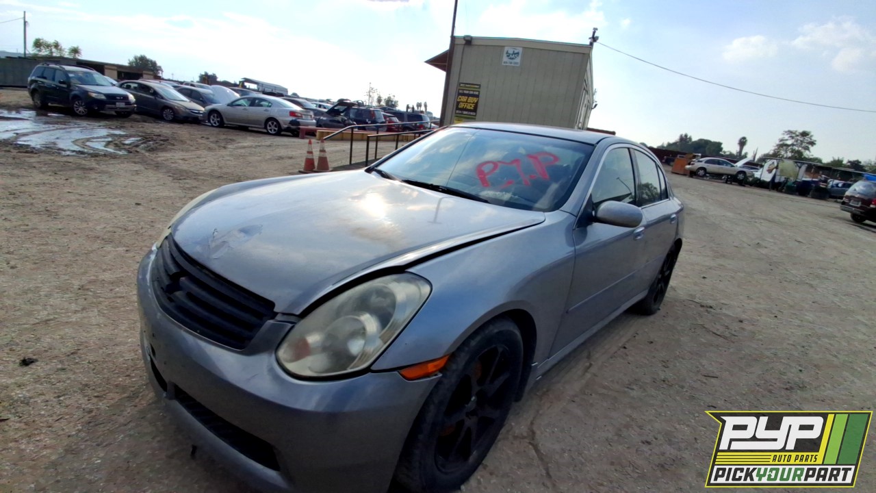 2006 INFINITI G35 available for parts