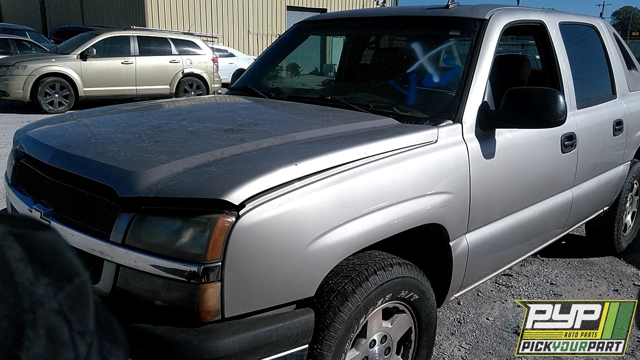 2006 CHEVROLET AVALANCHE 1500 available for parts