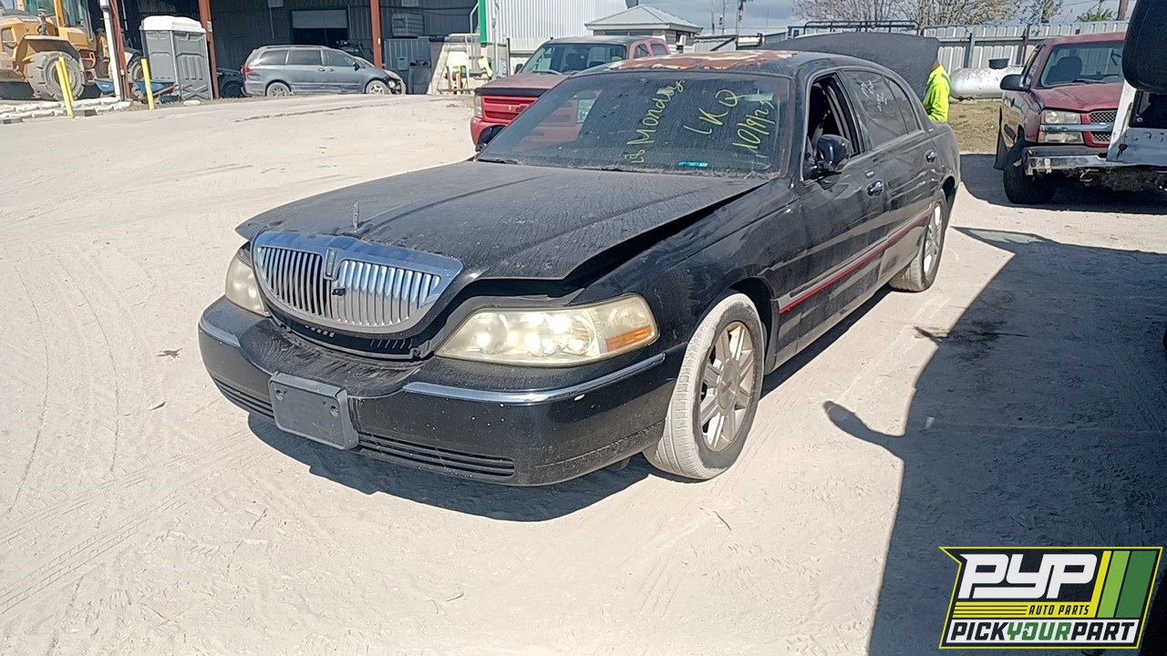 2011 LINCOLN TOWN CAR partes disponibles