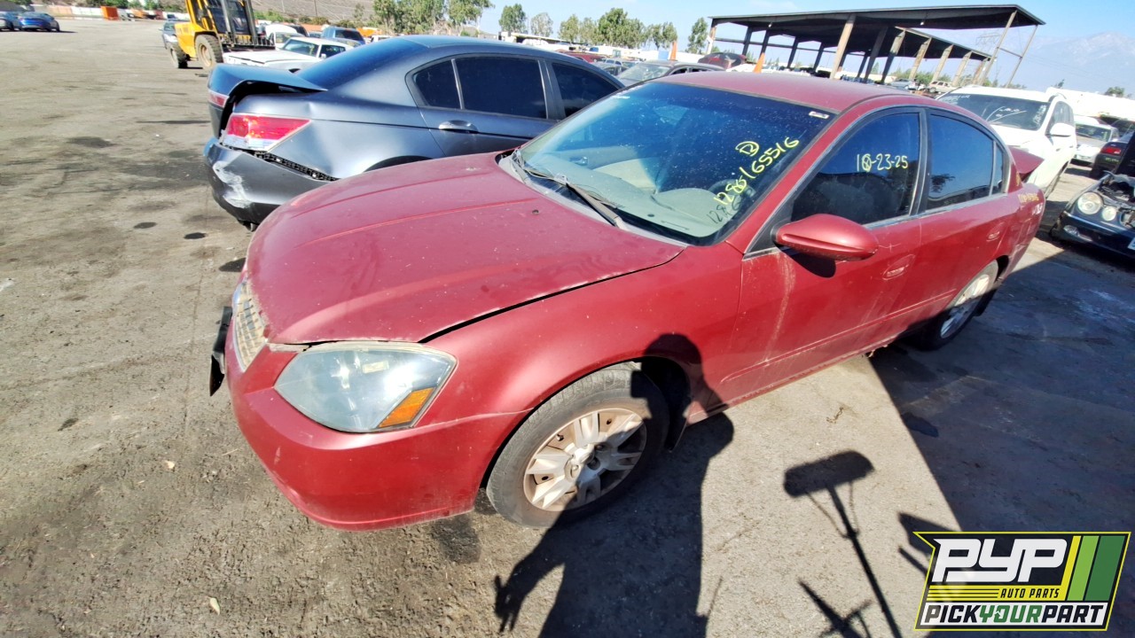 2005 NISSAN ALTIMA partes disponibles