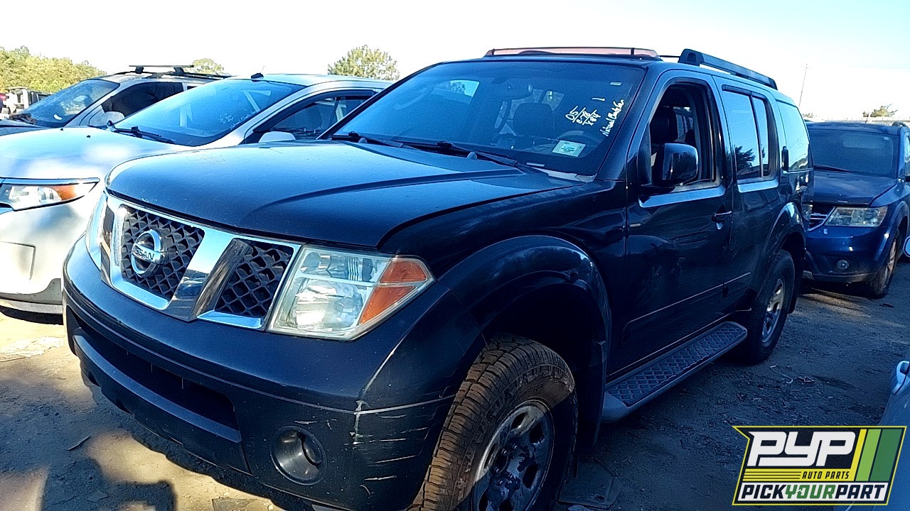 2005 NISSAN PATHFINDER available for parts