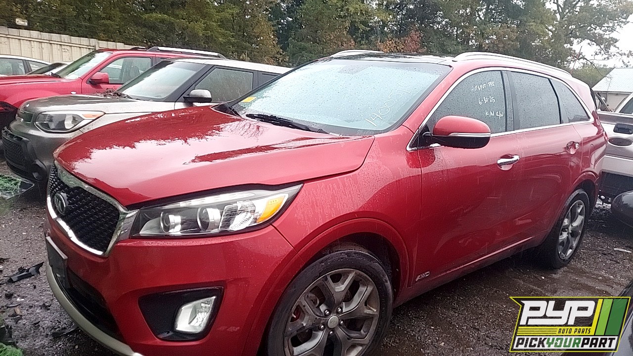 2016 KIA SORENTO partes disponibles