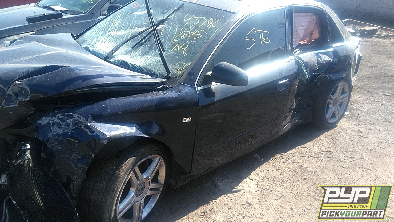 2005 AUDI A4 QUATTRO partes disponibles