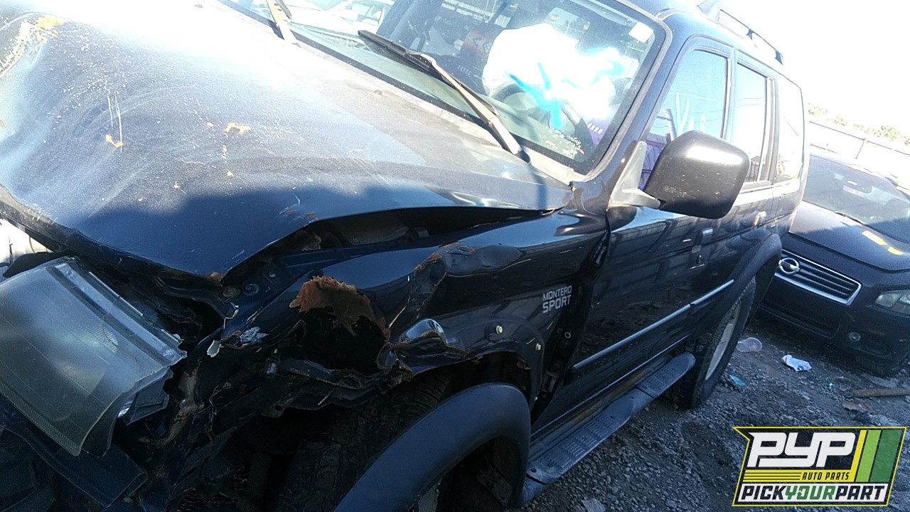 2003 MITSUBISHI MONTERO SPORT available for parts