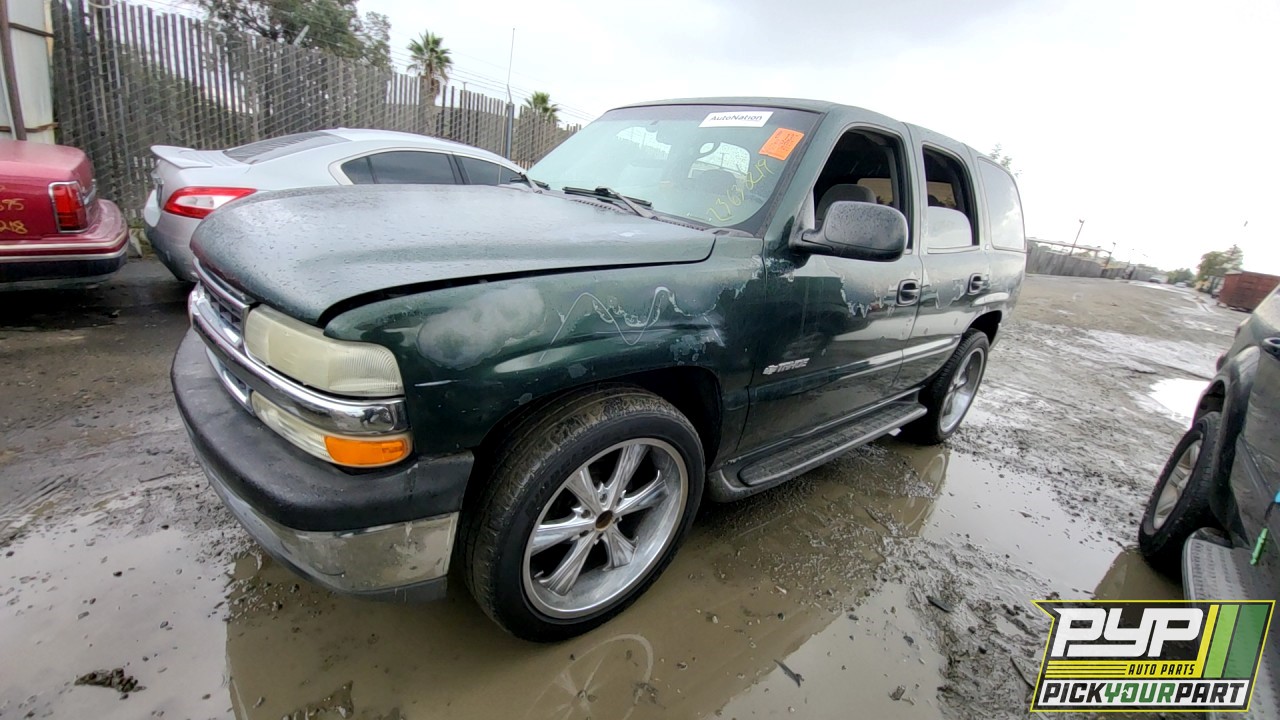 2002 CHEVROLET TAHOE partes disponibles