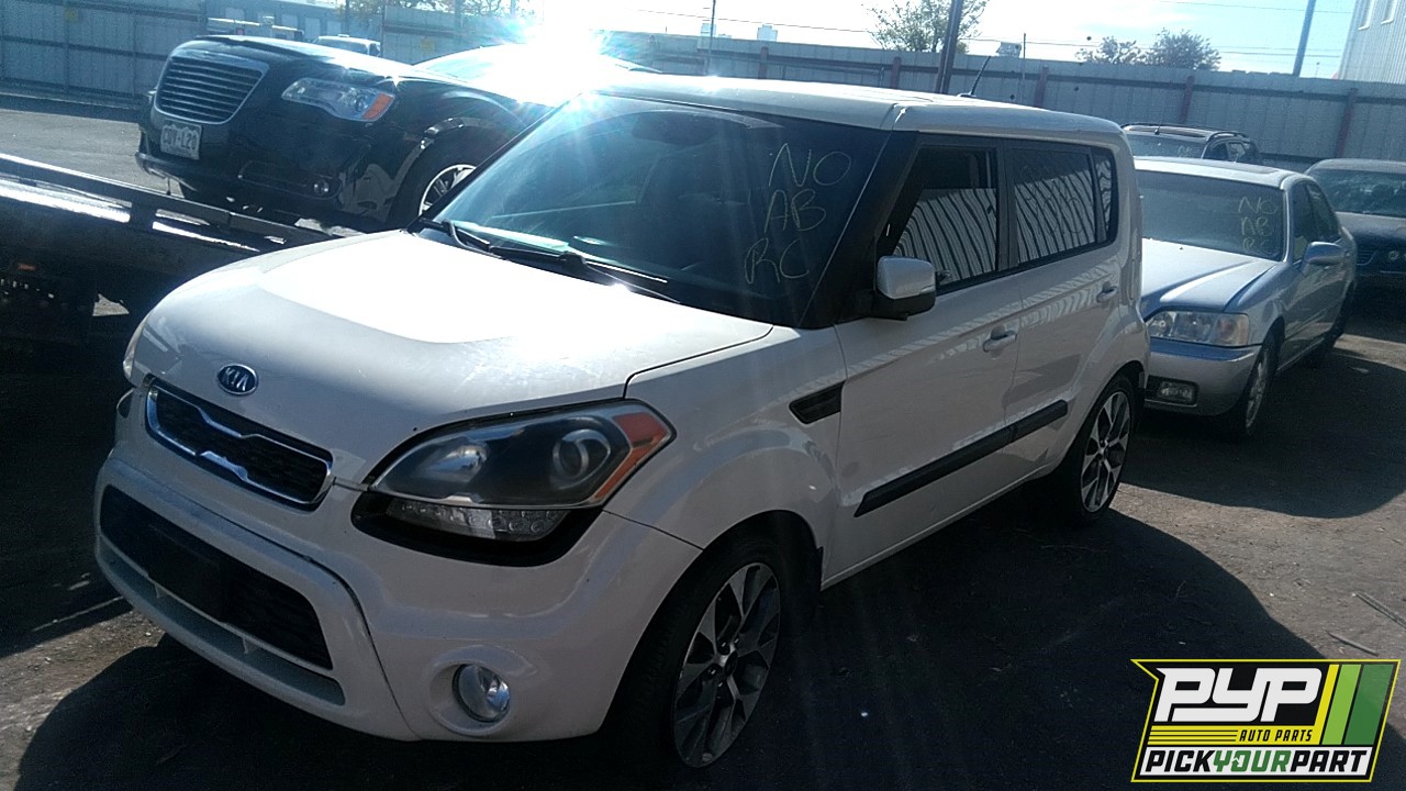 2012 KIA SOUL partes disponibles