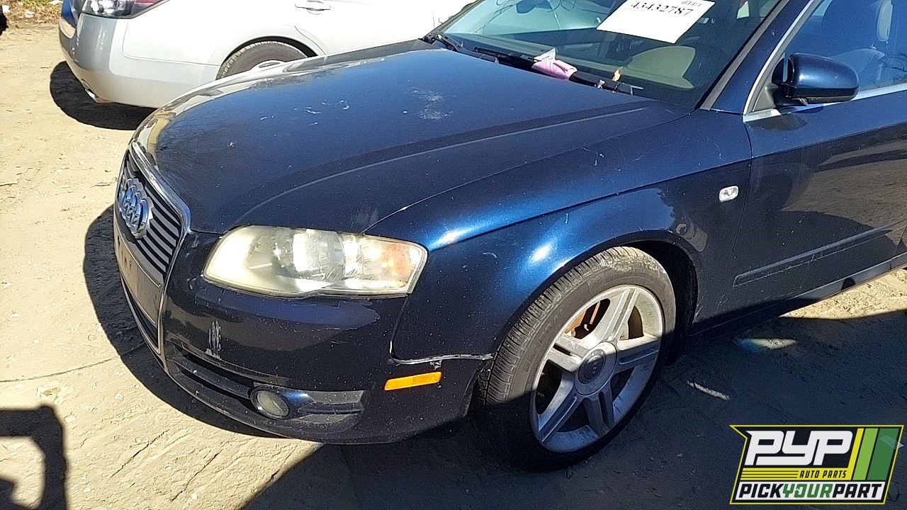 2007 AUDI A4 partes disponibles