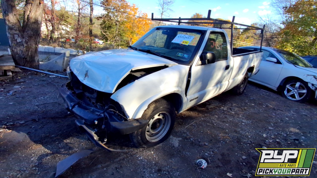 2000 CHEVROLET S10 partes disponibles
