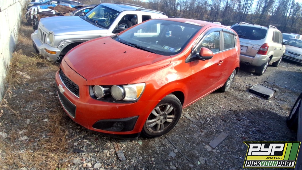 2012 CHEVROLET SONIC available for parts