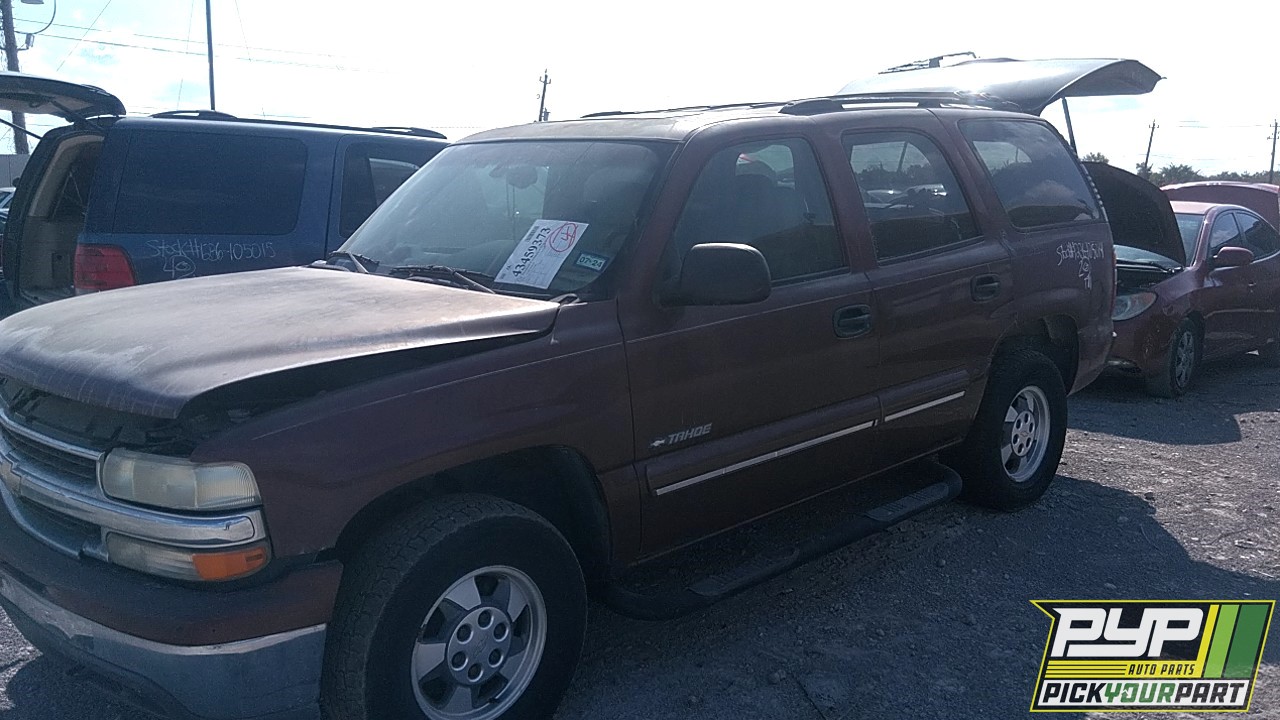 2000 CHEVROLET TAHOE partes disponibles